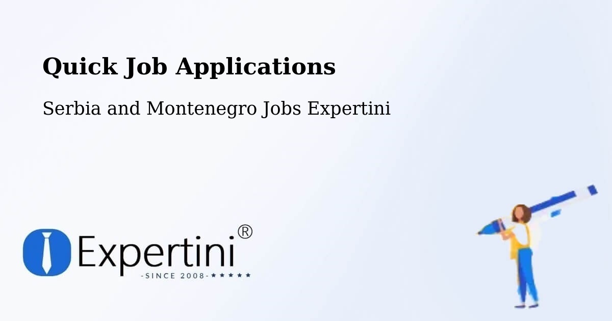 Quick Apply Feature – Franklin - Serbia and Montenegro Jobs Expertini