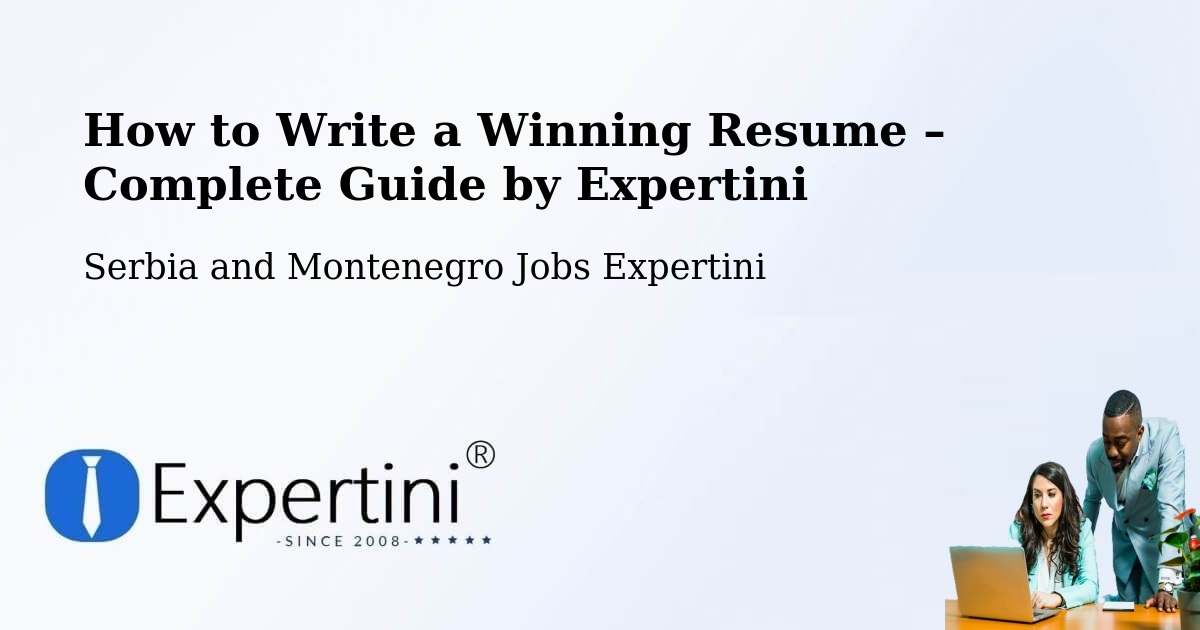 Resume Writing Guide for Job Seekers – Franklin - Franklin, Serbia and Montenegro Jobs Expertini
